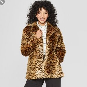 NWT! A New Day Leopard Jacket